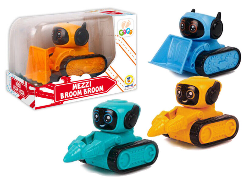 Gogo Mezzi Broom Broom Funny Robot A Frizione 04083877