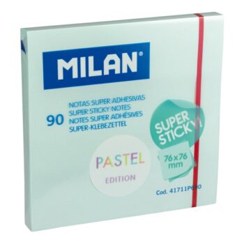 Stick Note Blue Pastel 76*76MM MILAN 41711P690