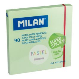 Stick Note Green Pastel 76*76MM MILAN 41711P790