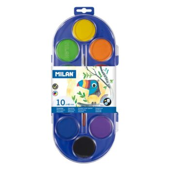 Set Bojra Uji 10 Ngjyra 45MM MILAN 80009