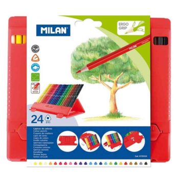 Lapsa Me Ngjyra 24CP Kuti Plastike Milan 0729324
