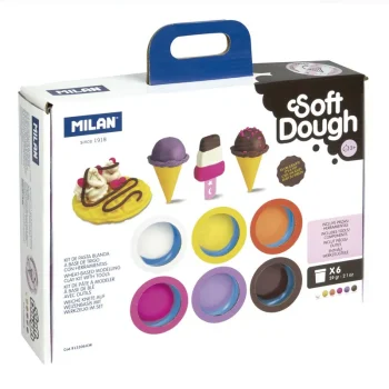 Plasteline 6CP 59 GR Soft Dough 913306ICW