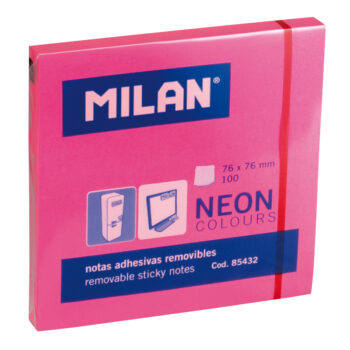 Stick Note Pink 76*76MM 100 FL MILAN 85432