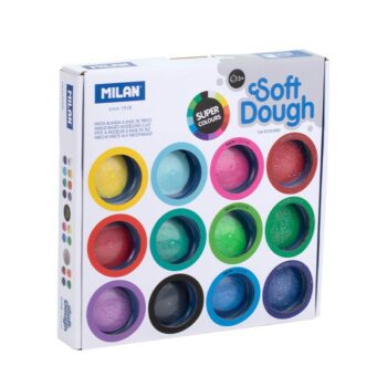 Plasteline 16 CP 30 GR Soft Dough Milan 913316SC
