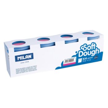 Plasteline 4 CP Soft Dough MILAN Pink 116 GR 9135113304