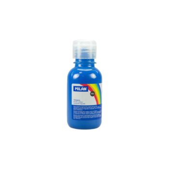 Boje Cyan Blu Per Ngjyrosje 125 ML Milan 3452