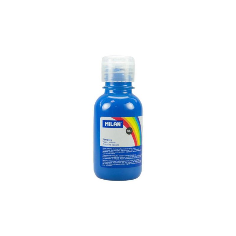 Boje Cyan Blu Per Ngjyrosje 125 ML Milan 3452