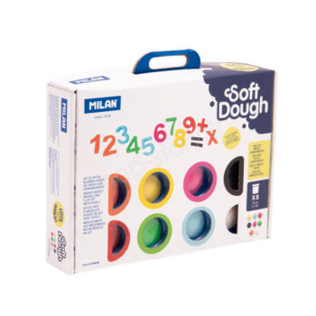 Plasteline 8CP 59 GR Soft Dough MILAN 913308NM