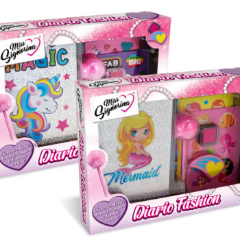 SET DIARIO CON STICKERS MIS SIGNORINA 17014569