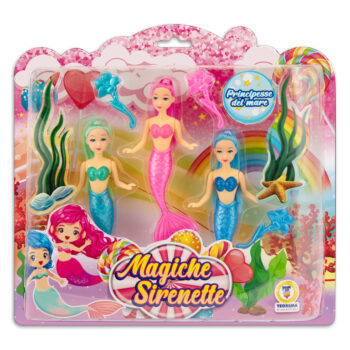 SIRENETTE COLORATE 15 CM MISS SIGNORINA 04084222