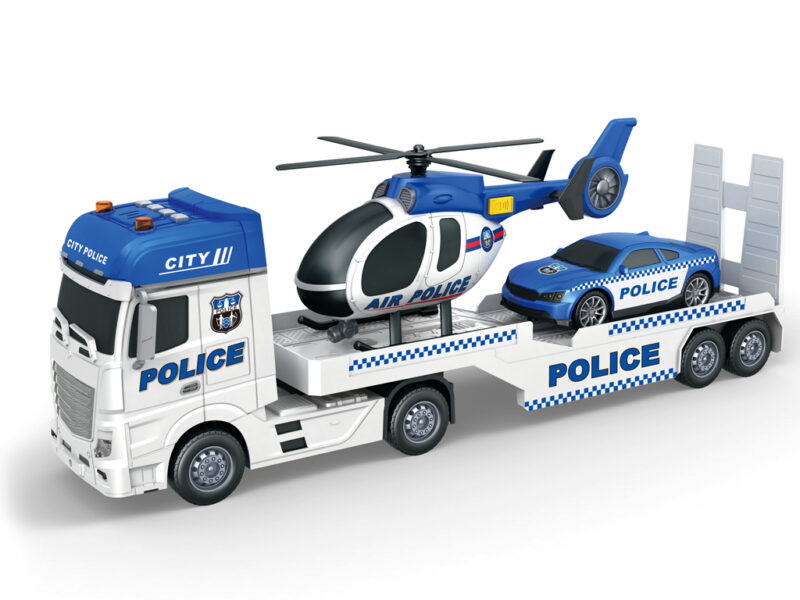 TRAJLER POLICIE + HELIKOPTER PLAYCITY TEO 29114526 - Image 2