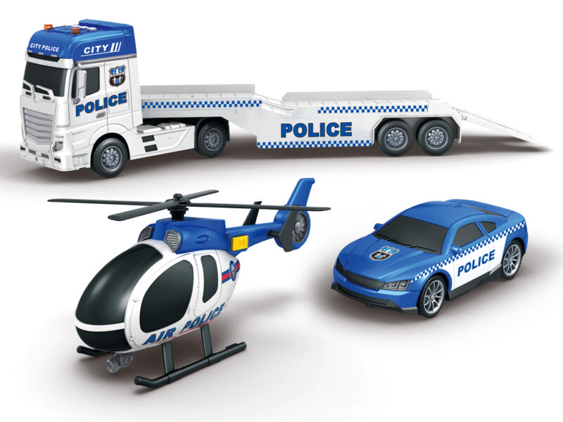 TRAJLER POLICIE + HELIKOPTER PLAYCITY TEO 29114526 - Image 3