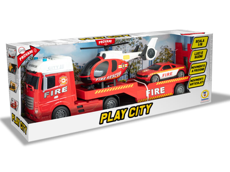 TRAJLER MAKIN + HELIKOPTER PLAY CITY TEOREMA 29114526